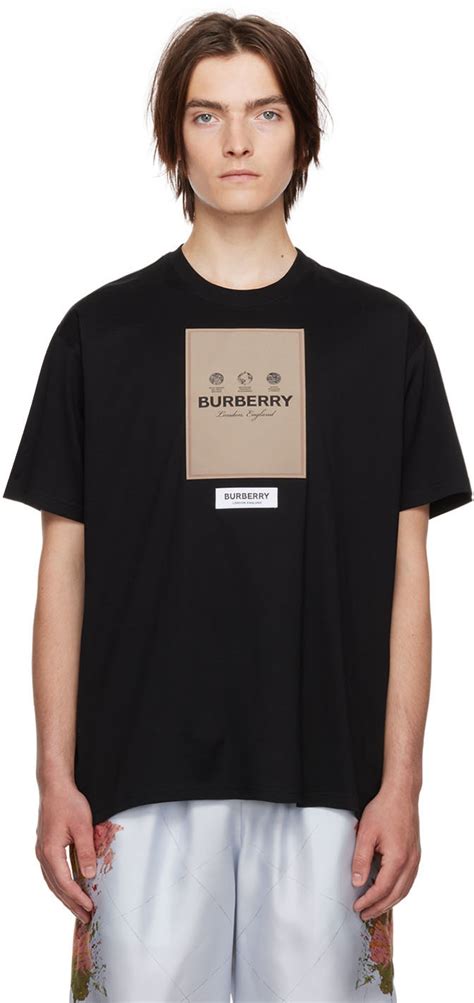 burberry black t-shirts|burberry shirts cost.